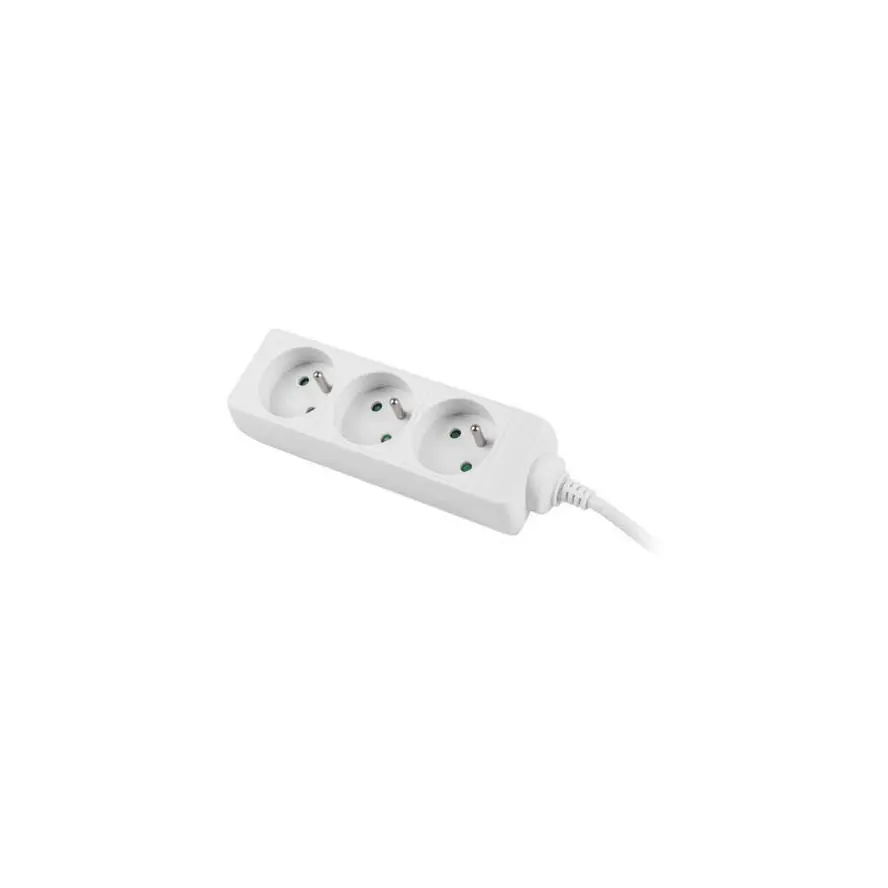 Lanberg Steckdosenleisten 3X 230V - 1,5m - weiß