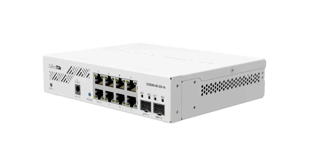 Switch - MikroTik - CSS610 - 8G - 2S+IN