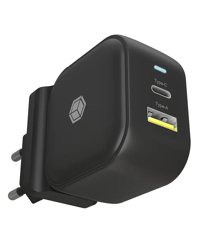 ICY BOX - Travel Charger - 2-Port