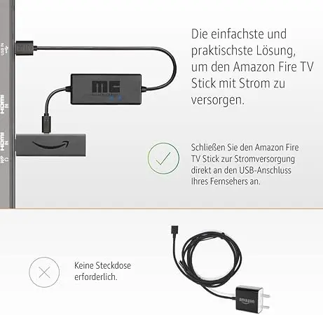 Amazon Mission USB Power Kabel