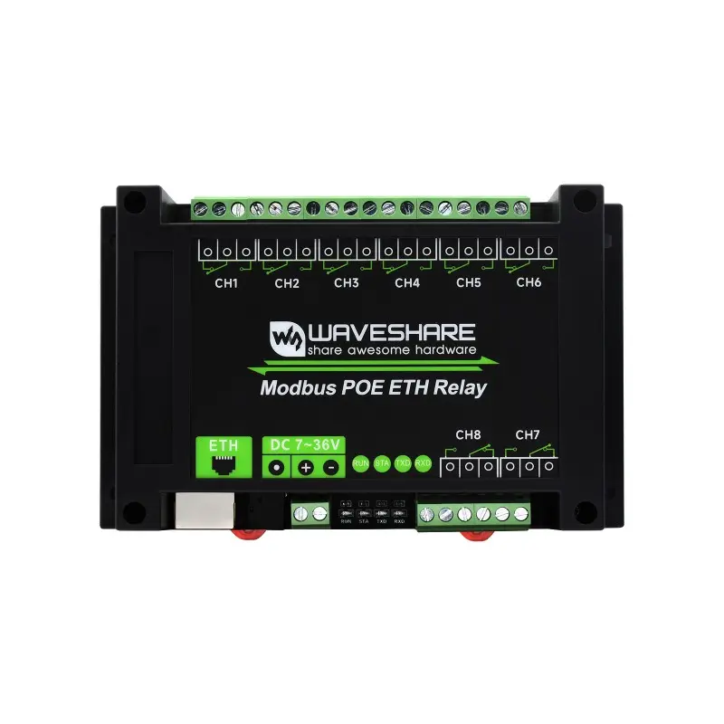 [24964] Waveshare - SKU 24964 - Modbus POE ETH Relay