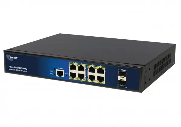 Switch - ALLNET - full managed Layer2+ 10 Port