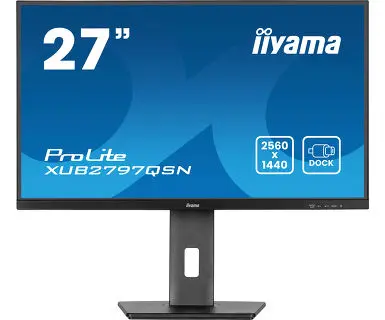 Monitor - Iiyama - ProLite - 27" - Flach - XUB2797QSN-B2
