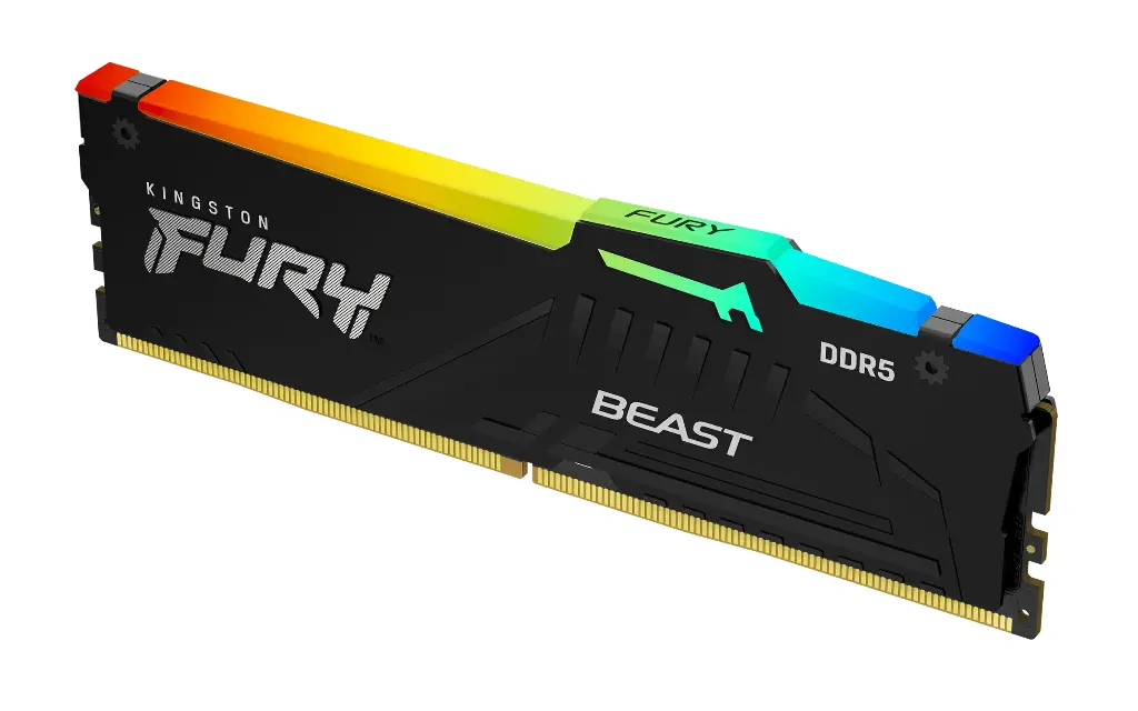 [KF560C30BBEA-32] Arbeitsspeicher - Kingston RAM - FURY Beast - DDR5 RGB - 32GB - PC 6000 - CL30