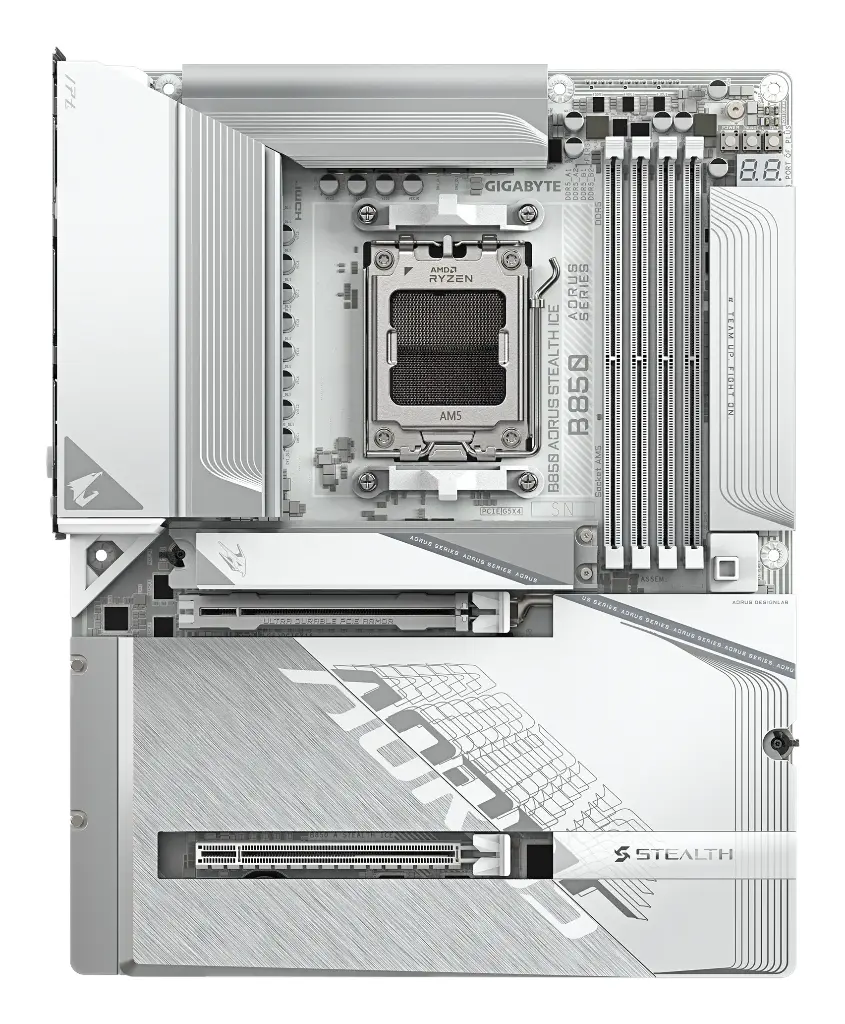 Mainboard - AORUS STEALTH ICE Gigabyte B850