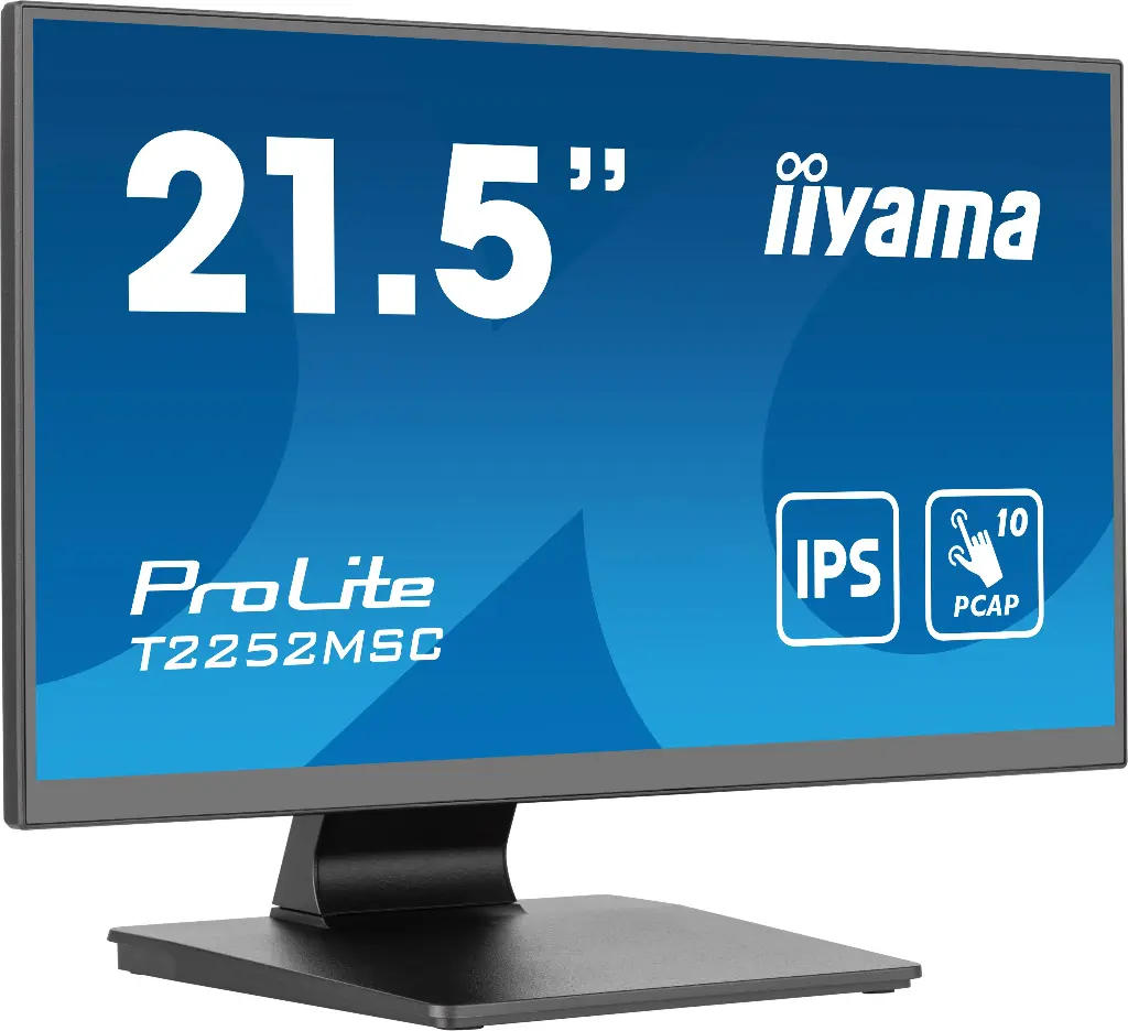 Monitor - Iiyama - 21,5" - Touch - T2252MSC-B2
