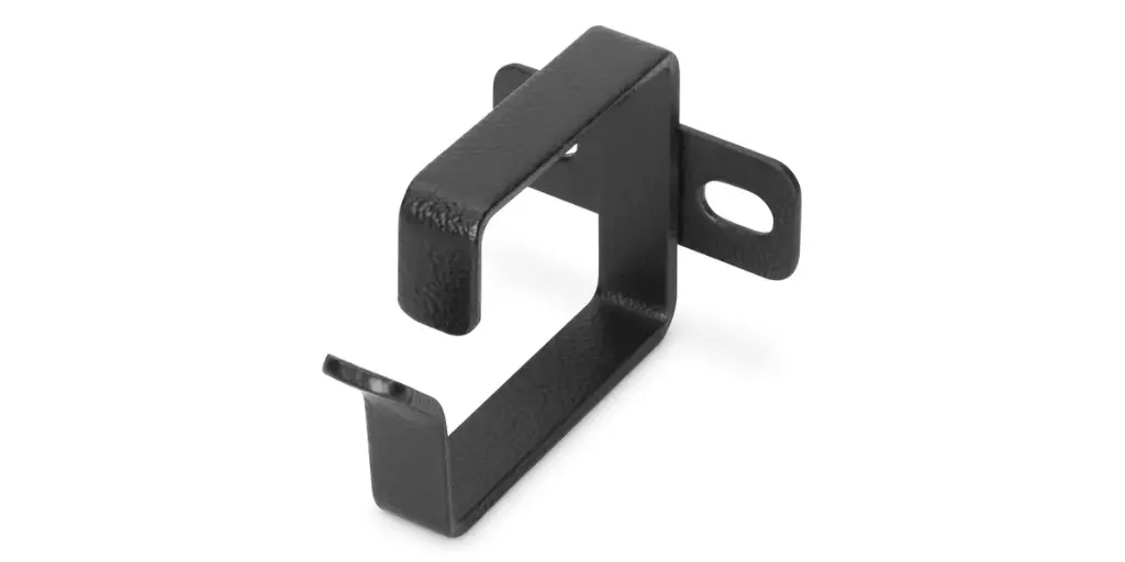 [DN-19 ORG-1-SW] DIGITUS - Kabelführungsbügel 1HE für 483mm 44x60mm (schwarz)
