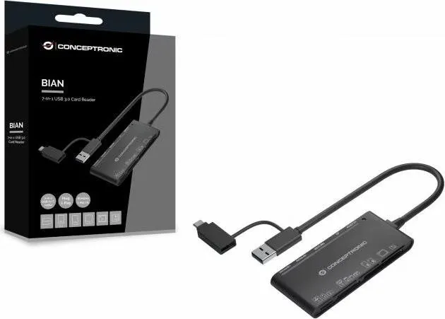 [BIAN03B] Card Reader - Conceptronic BIAN 7in1 USB 3.0