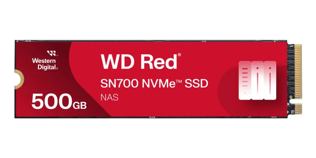 Festplatte - WD-Red - M.2 2280 500GB NVMe SN700 intern