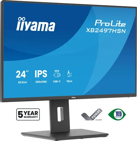 [XB2497HSN-B1] Monitor - Iiyama - 24'' - Flach - XB2497HSN-B1 IPS