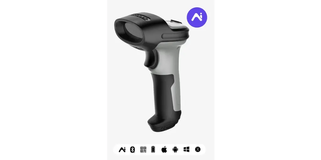 [BCST-72_GRAY] Barcodescanner - inateck 72