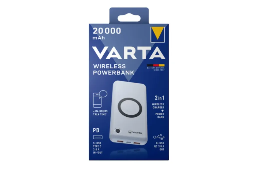 Powerbank - Varta - Wireless 20000mAh