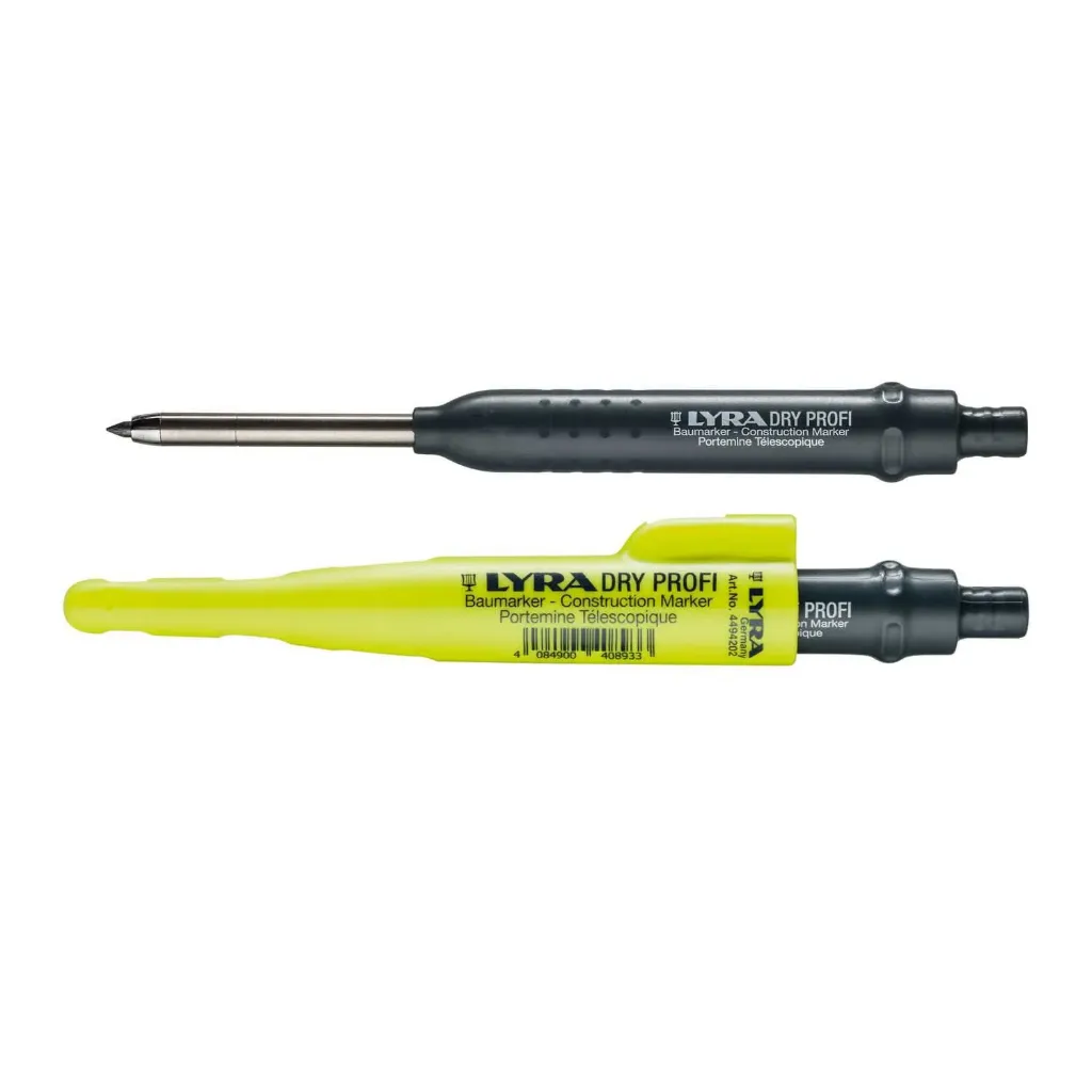 Tieflochmarker-Bleistift - Lyra - Dry Profi gelb - 2,8mm