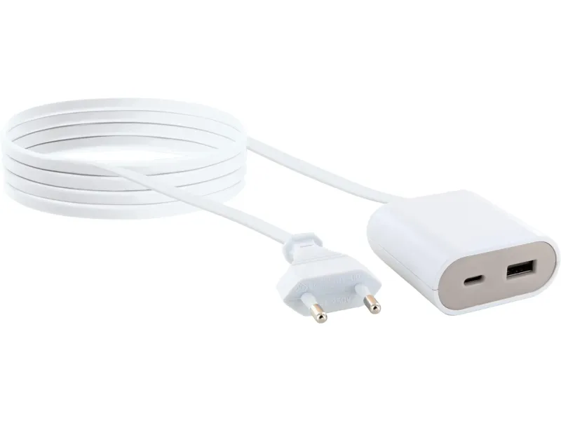 Ladeadapter - Schwaiger professional - USB - Verlängerung 2,5m