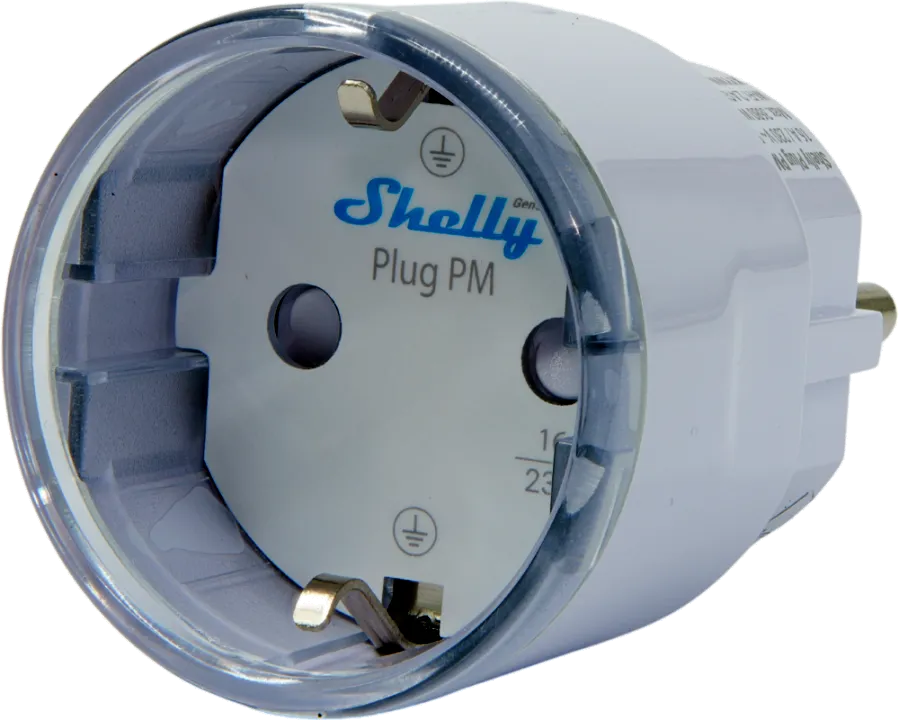 [Shelly_Plug_PM_Gen3_w] Shelly - Plug PM Gen3 weiss - Smarter Energiezähler