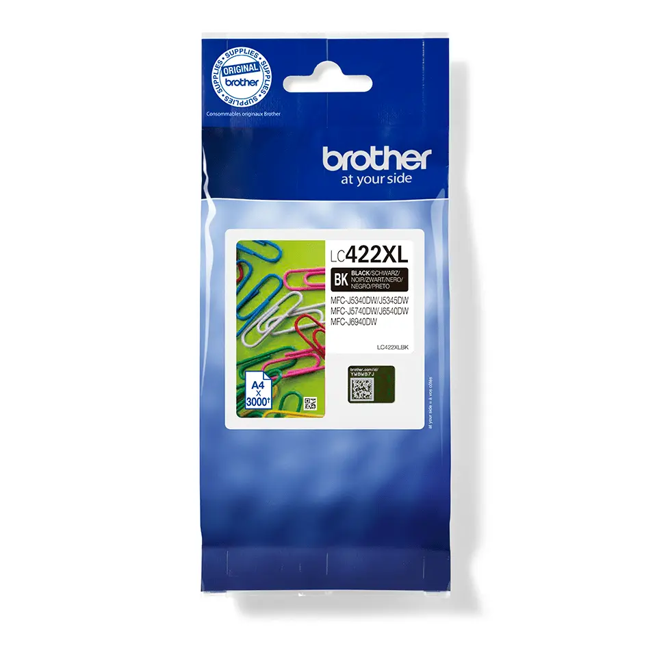 [LC-422XLBK] Tinte - Brother LC-422XL (Schwarz)