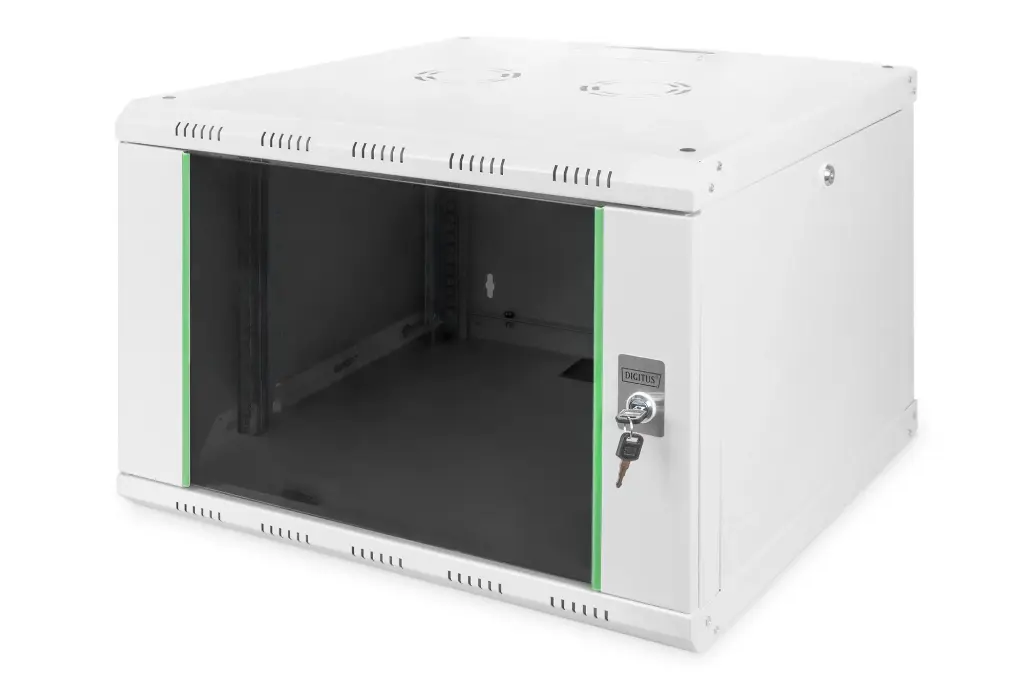 [DN-19-07U-6/6] Netzwerkschrank - Unique - 600x600 - 7U (grau)