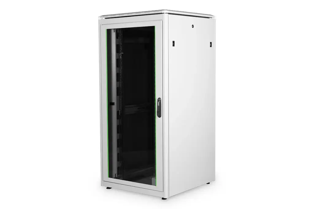 [DN-19-32U-8/8-1] Netzwerkschrank - Unique - 800x800 - 32U (grau)