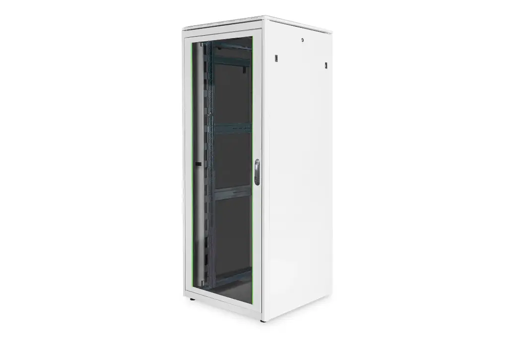 [DN-19-42U-8/8-1] Netzwerkschrank - Unique - 800x800 - 42U (grau)