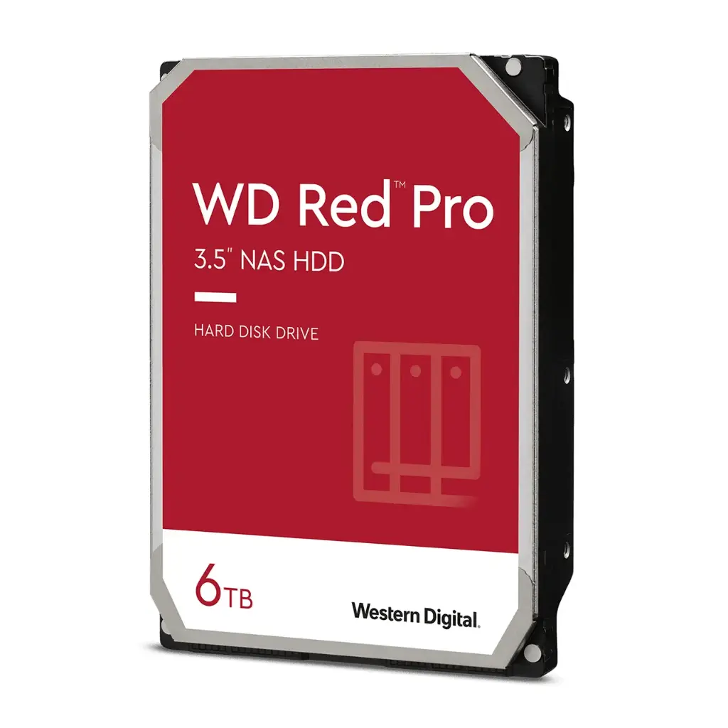 WD - Red Pro 3,5'' - SATA3-7200 - 6TB