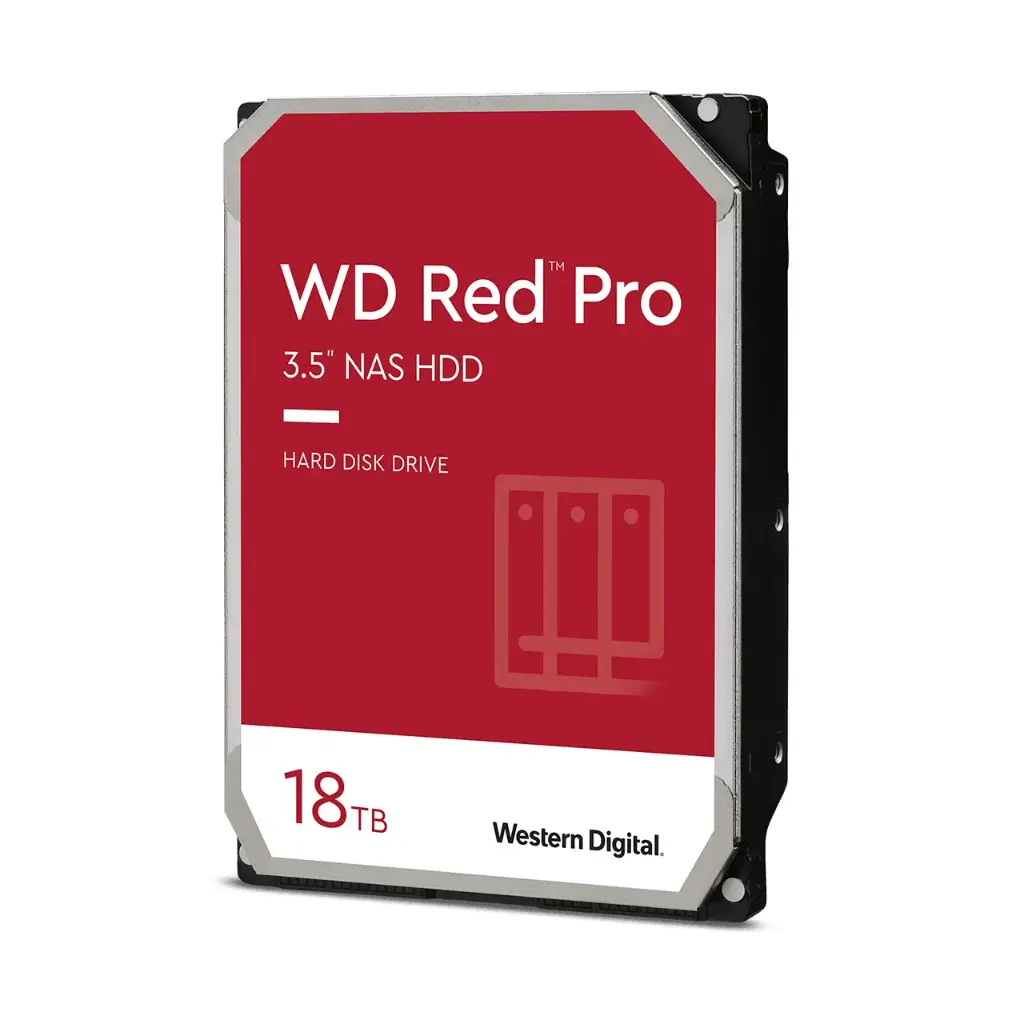 Festplatte - WD-Red Pro - 3,5'' - SATA3-7200 - 18TB