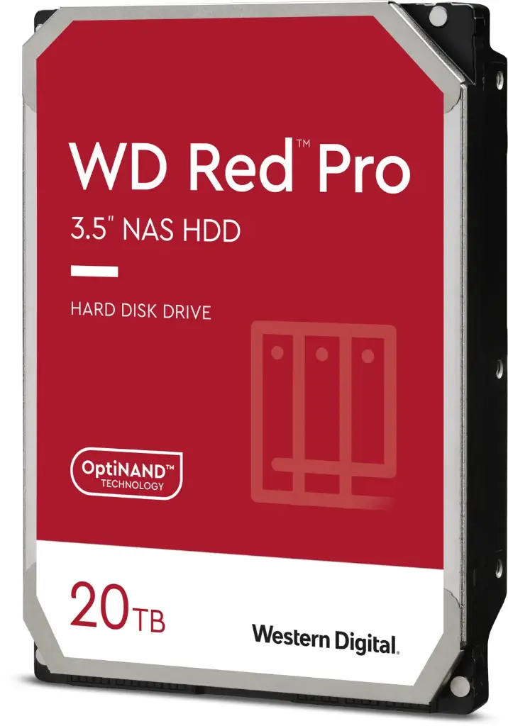 WD - Red Pro 3,5'' - SATA3-7200 - 20TB