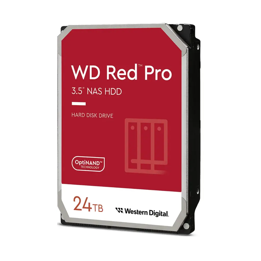Festplatte WD-Red Pro - 3,5'' - SATA3-7200 - 24TB