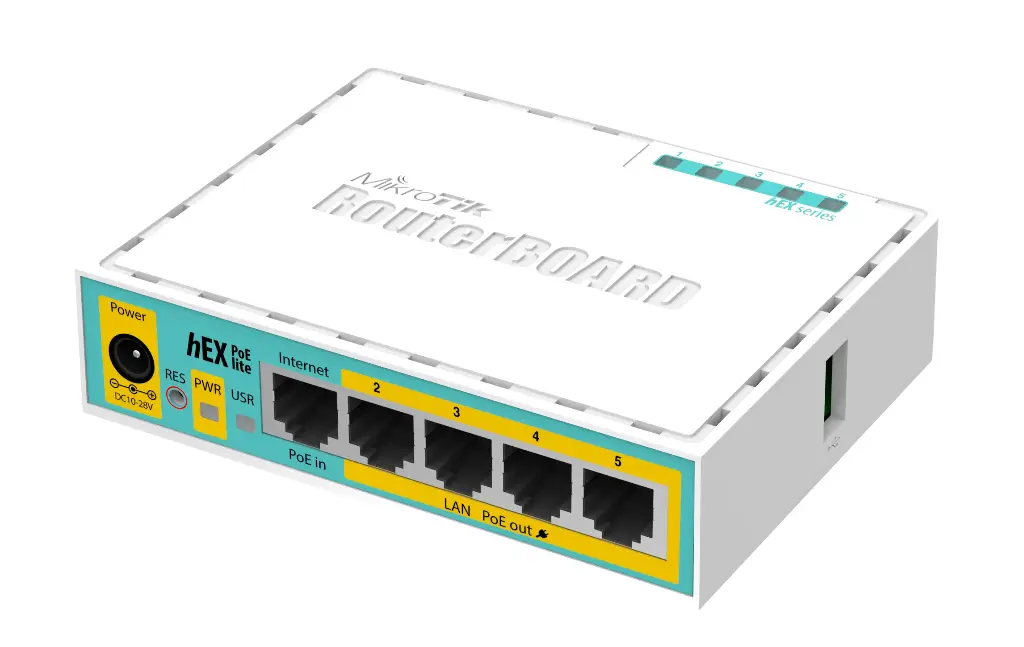 MikroTik - hEX PoE lite