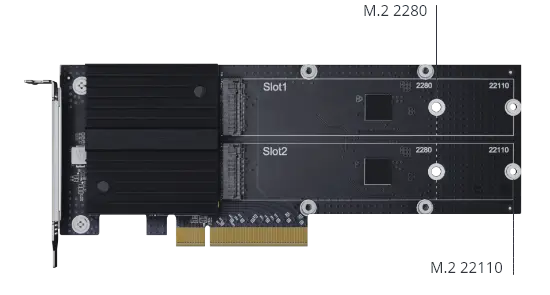 SSD-Adapterkarte - Synology - M2D20