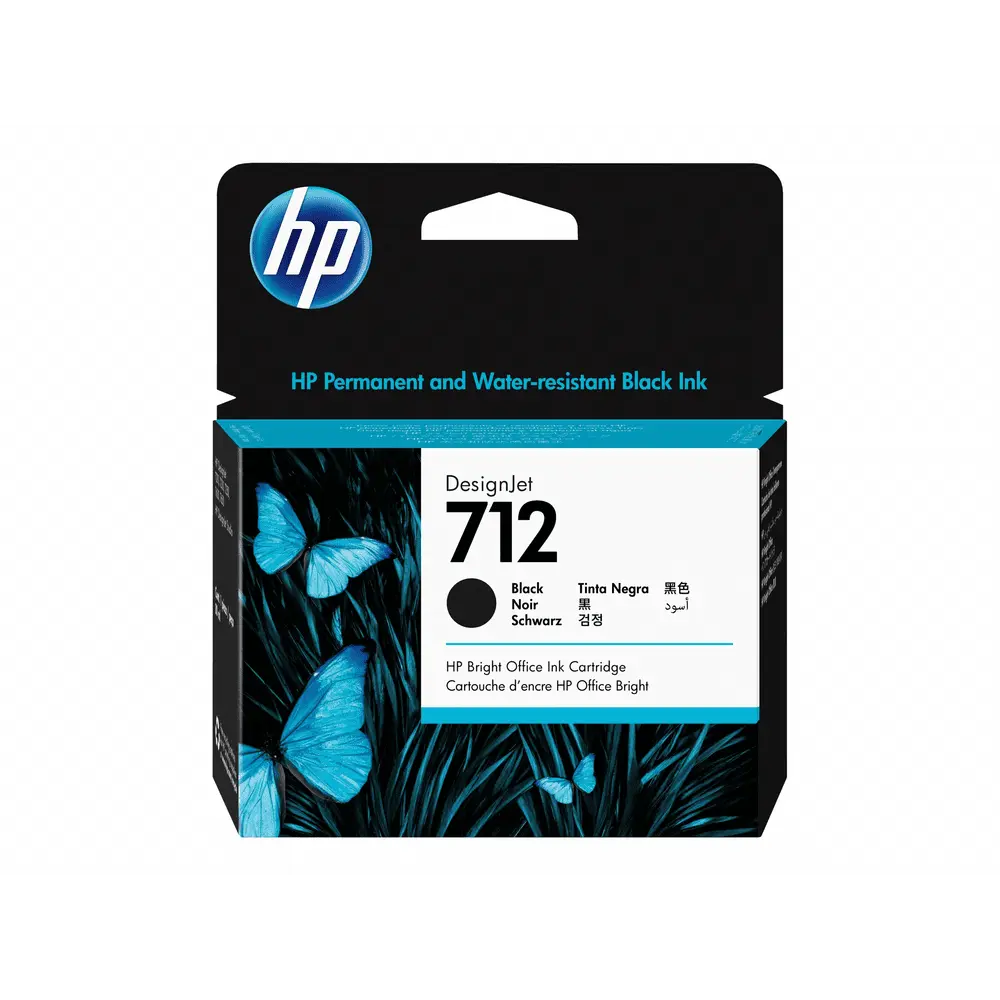 [3ED71A] Tinte - HP 712 (Schwarz)