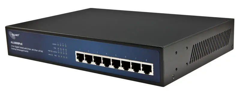 Switch - ALLNET - unmanaged 8 Port Gigabit