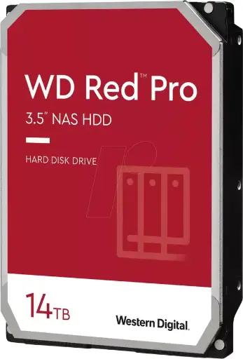 [WD142KFGX] WD - Red Pro 3,5'' - SATA3-7200 - 14TB