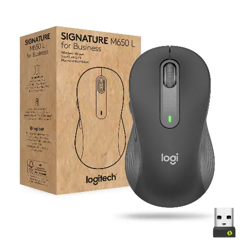 [910-006348] Logitech - Maus - M650 L