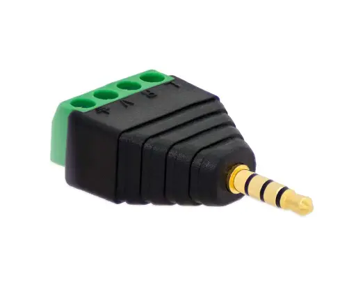 [500050] Adapter 3.5mm - 4xKlemme