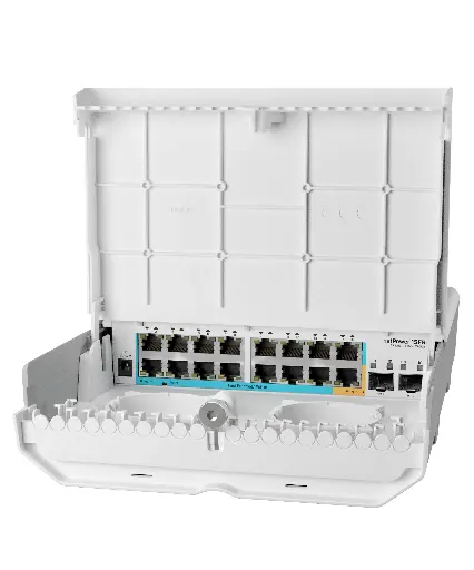 [CRS318-1Fi-15Fr-2S-OUT] MikroTik - netPower - 15FR