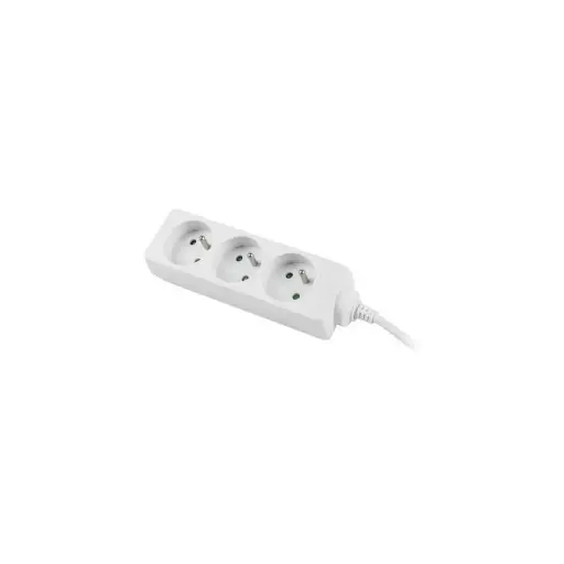 [PS0-03E-0150-W] Lanberg Steckdosenleisten 3X 230V - 1,5m - weiß