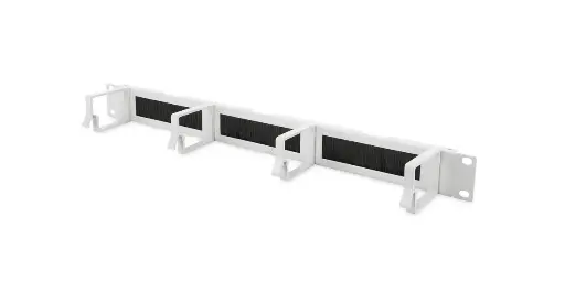 Digitus - Rangierpanel 1HE 19" 4xBügel mit Bürstenleiste 